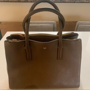 Anya Hindmarch Brown Ebury Tote